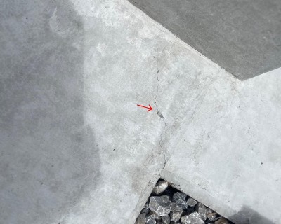 ひび割れ補修の紹介